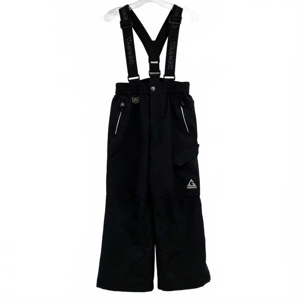 Gerry Black Suspender Snow Pants | Boys Size 7 Regular